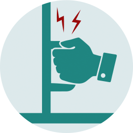 Avoid Touching Door Knobs